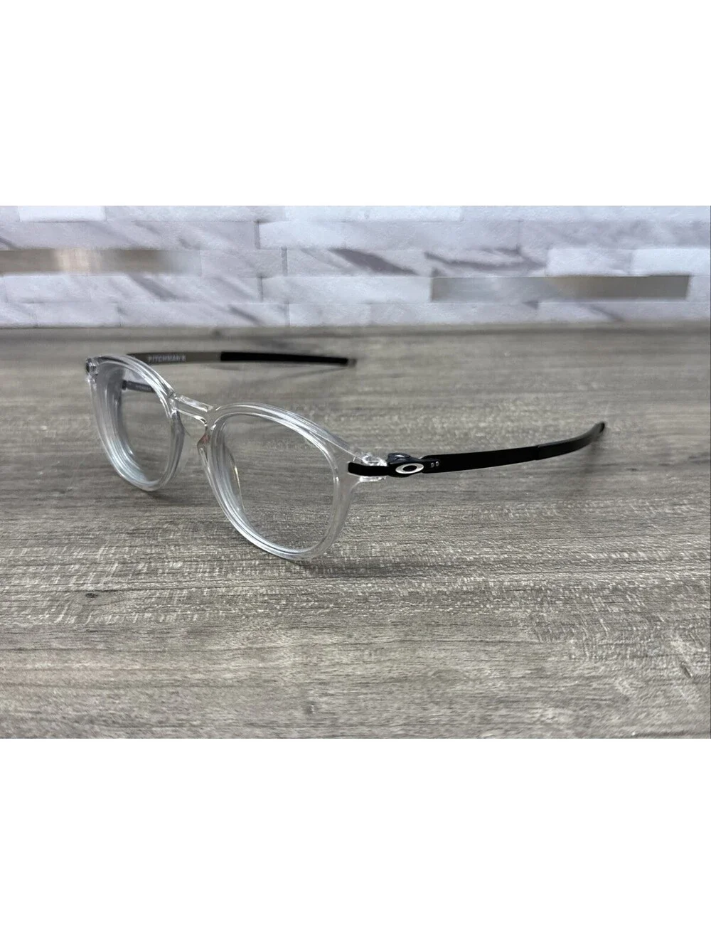 OAKLEY PITCHMAN R OX8105-0450 Clear/Grey Eyeglasses Frames 50[]19-140